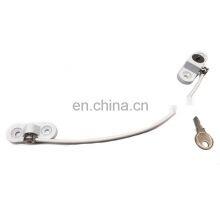 Top Quality Zinc Alloy Window Door Opening Restrictor Cable Safety Baby Lock for Sliding Window thumbnail-1