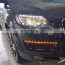 Upgrade to the Led DRL Day Running Light HID Xenon Headlamp Headlight for Audi Q7 Head Lamp Head Light 2006-2015 thumbnail-4