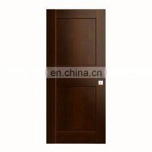 Teak Wooden Turkey Moistureproof House Bedroom Entry Solid Core Price Modern Designs Dark Wood Interior Doors thumbnail-1
