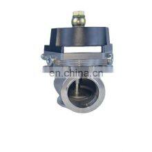 Black Water Cooled Valve GVW-40 External Wastegate Kit 40mm V-Band Tial MVS 38mm Upgrade 908827-0002 thumbnail-1