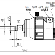 SRV3006 Inner View Wall 360° Degree Lens >1/3