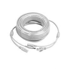 8-ядерный RJ45 + сеть кабеля питания DC 12V 2 в 1 удлинительный кабель для IP-системы видеонаблюдения CCTV IP-камеры thumbnail-5