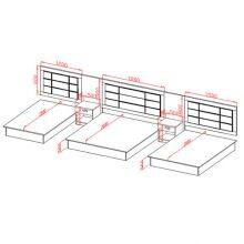Hotel Bed Made of Plywood From BianYi Furniture Factory in Foshan City thumbnail-5