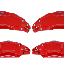 Caliper Cover for Model Y Juniper, Red thumbnail-1