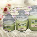 Natural Scented Candles in Lavender Glass Jar Container thumbnail-6
