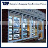 CRD A1 Hanging Slim Crystal LED Light Box, Hanging Picture Frame Led Light Box thumbnail-4