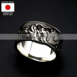 Original japanese handcraft Silver and gold ring for Fashionable , Other rings also available