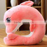 Plush Animnal Nap Pillow/plush Dolphin Nap Pillow/plush Dolphin Neck Guard Pillows thumbnail-2