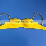 Latest Fresh Yellow Big Cup Ladies Gym Wear thumbnail-1