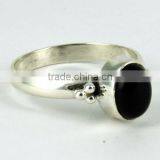 New Marvelous Design Black Onyx 925 Sterling Silver Ring thumbnail-1