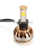 Fashion and Smart Design Luxury Gold Single Lamp H3 40w Led Headlight Kit Used on Cars thumbnail-6