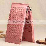 Korea Style Women Leather Pink Wallet Credit Card Holder Quality Choice thumbnail-2