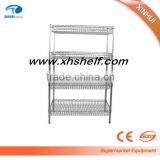 High Quality Double Side Metal Chrome Wire Shelving thumbnail-5