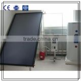 overpressure protection flat panel solar water heaters