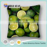 100% Cotton Strawberry Fruit Design Digital Printing Rest Home Car Pillow Cushion thumbnail-3
