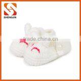 Lovely Washable Handmade Crochet Wholesale Infant Shoes thumbnail-2