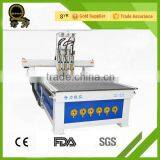 ATC 1300mm*2500mm CNC Router for Small Business Three Process Cabinet Door Cnc Woodworking Equipment Price thumbnail-3