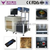 China manufacturer co2 laser marking machine for paper wood plexiglass