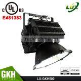 UL Listed, Gym Lights, UL Listed Driver, Copper Heatpipe,5 Years Warranty, 500W LED High Mast Lights thumbnail-5