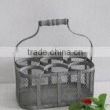 100594F-metal Wine Basket