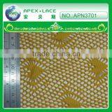 Fashion Trends Polyester Fabric Design for Girls Flower Lace Dress-APN3701