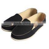 Black Pure Color Canvas Comfortable Shoes thumbnail-1