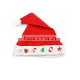 2014 Cheap Led Christmas Hat Santa Cap From China