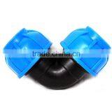 Hot Selling Plastic Pipe and Fitting pp Compression Elbow 20x20mm