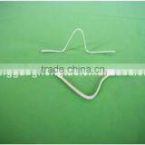 PP metal nose wire/clip/bar double core 3.0*0.45MM for disposable mask