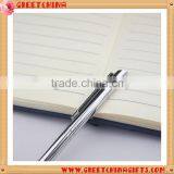 Top Grade Business Custom Hotel Copper Pen Holder Chromium Plated Advertising Pen thumbnail-2