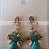 Fashionable Ladies Diamond Fashion Pearl Earring