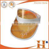 100% Acrylic Sun Visor Caps Rubber Band Adjust Hats thumbnail-1