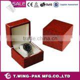 China Made, Single Wooden Watch Box, Customized, Cheap and Quality Watch Gift Box thumbnail-1