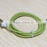 USB 2.0 A Type Male to Micro Usb 2.0 Male Data Charging Cable Green Color thumbnail-4