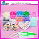 2014 Hot Selling Eco-friendly Hama Perler Beads in box For kids