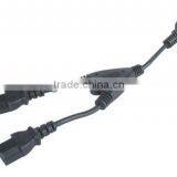 Y Splitter Power Cord European Standard