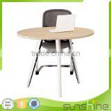 Modern Office Meeting Room Use Metal Frame Negotiation Table ZS-800 thumbnail-3
