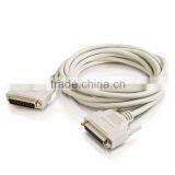 10ft DB25 Male to Female Serial RS232 Extension Cable