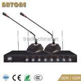 CMS-V108 Conference System Pro 8 Channel VHF Desktop Goose Neck Omnidirectional Wireless Microphone thumbnail-2