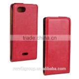 Filp up and Down PU Leather Mobile Phone Case for Sony Xperia J ST26i thumbnail-5