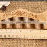 Hot Sales Promotion Gift LOGO Engraved Hand Made Wooden Comb