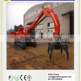 Excavator Attachment Hydraulic Rotator Mechanical Grapple