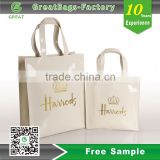 2015China plastic high quality wholesale fashional pvc shopping bag