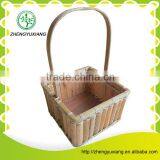 Handmade Wood Hanging Basket for Holding Fruit thumbnail-3