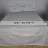 Fancy Embroidery Quilt Embroidered Bedspread Bedding Set