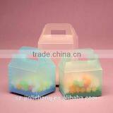 Translucent Frosted Polypropylene Plastic Boxes Clear Plastic Box