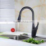 CUPC NSF AB1953 Single Handle Pull-Down Kitchen Faucet With Oil Rubbed Bronze thumbnail-2