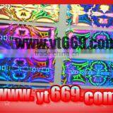 Custom hologram sticker , 3d hologram sticker , warranty hologram label