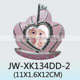 Wholesale Cute Angela Baby Birthday Picture Frames Pink Color and Sliver Plating thumbnail-4