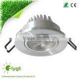 CE ROHS 3W Led Ceiling Lighting Round